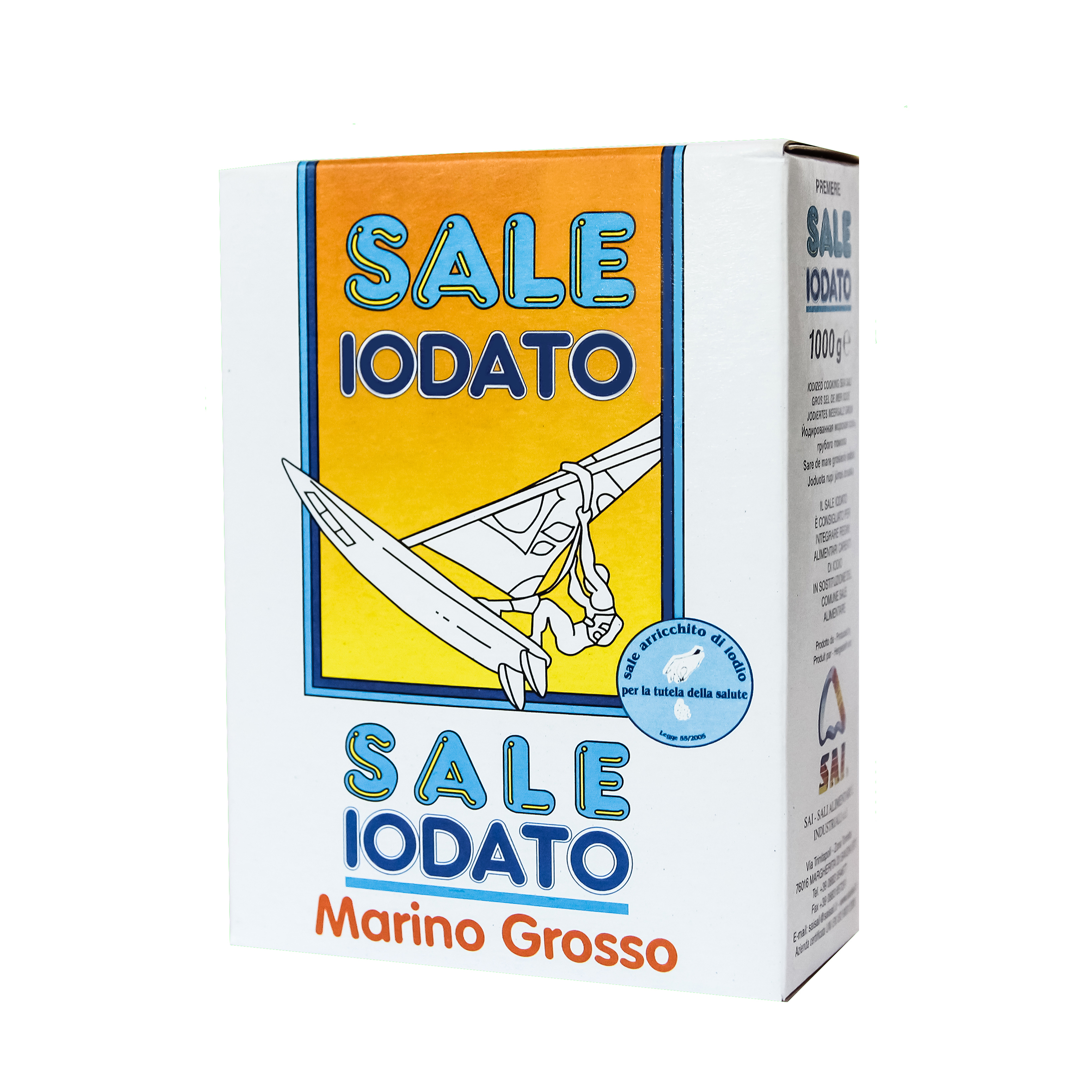 SEL MARIN GROS 1 KG SURF IODE