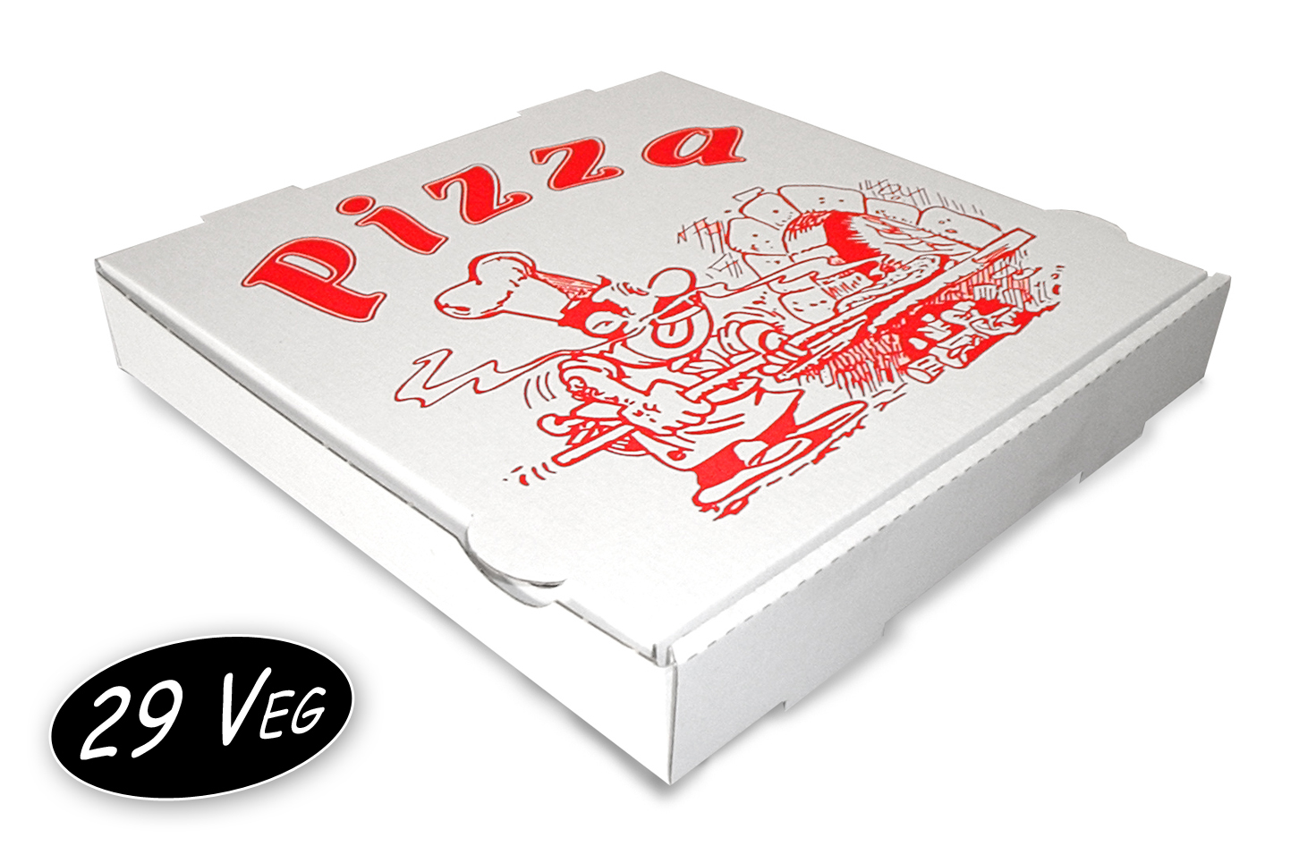 CARTONS PIZZA NY29X29X4,5 VEG
