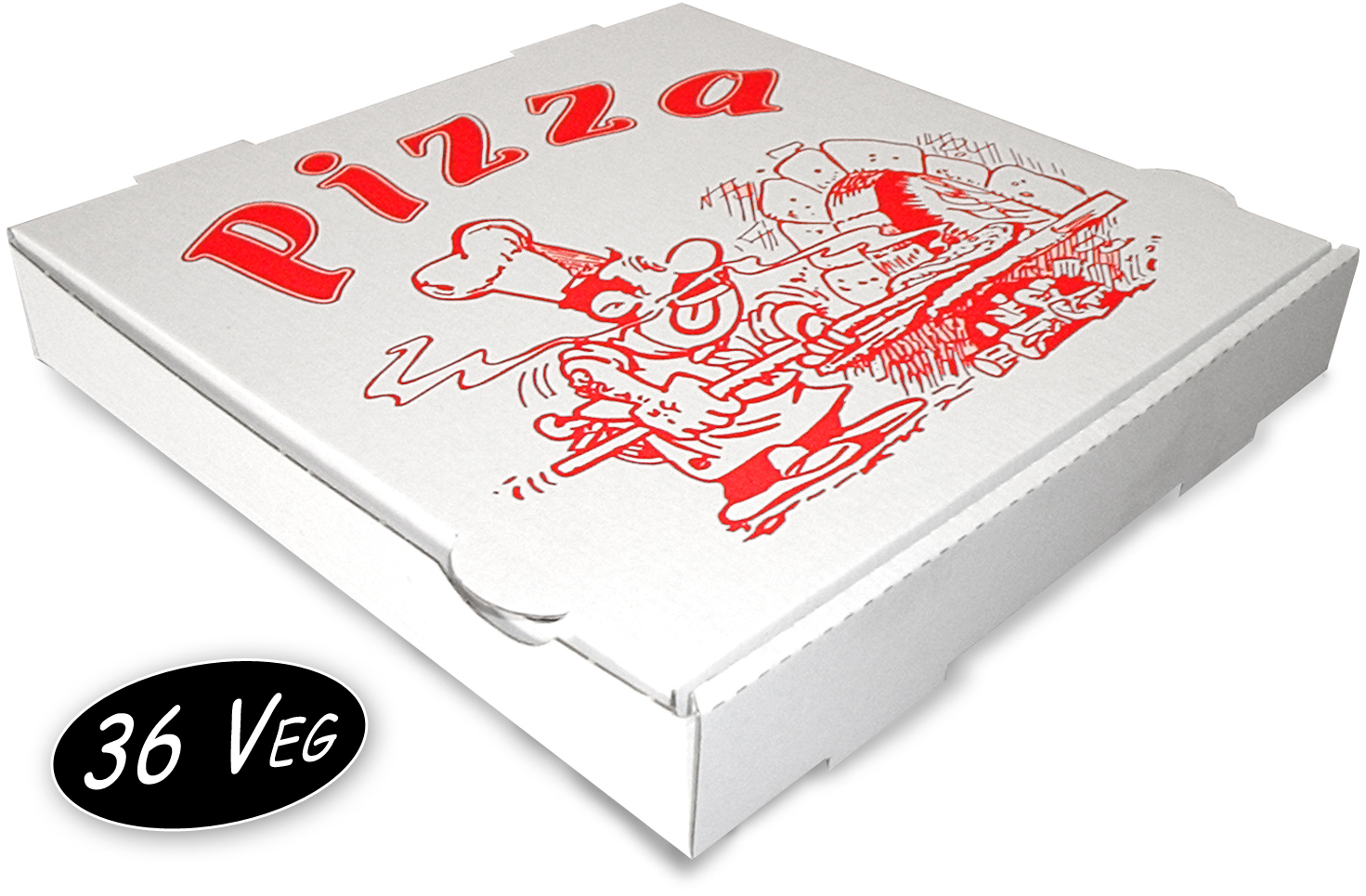 CARTONS PIZZA NY36X36X4,5 VEG