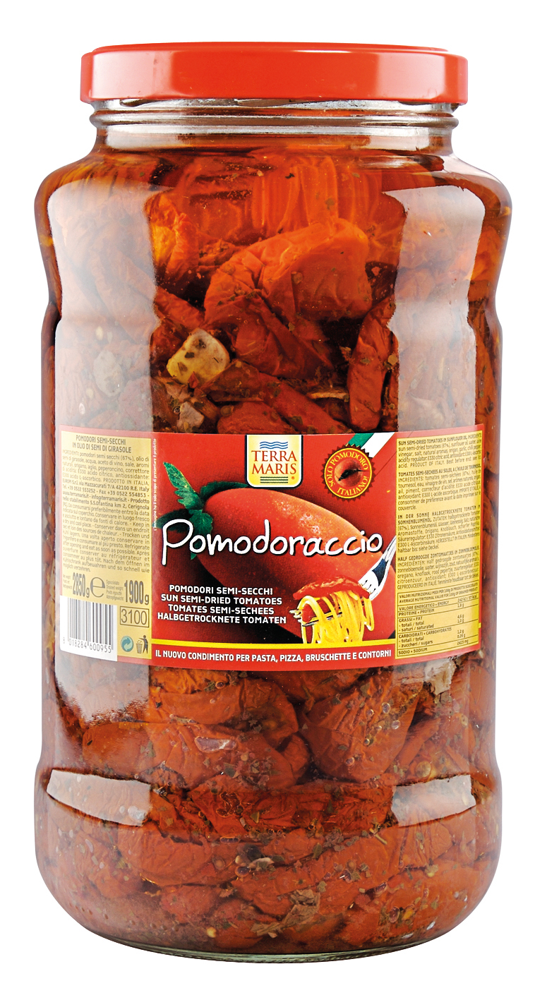 POMODORACCIO BOCAL 3100ML (TOMATES 1/2SECHEES)