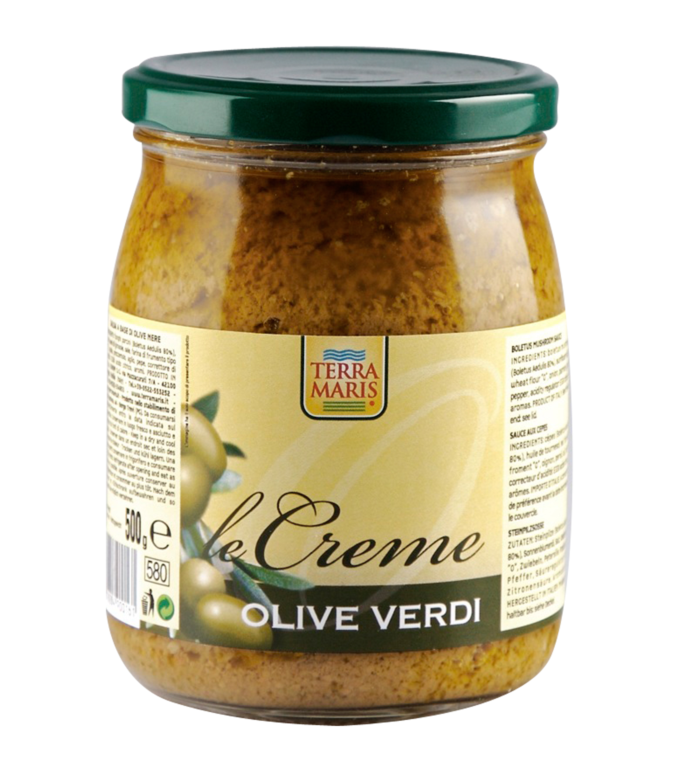 CREME D'OLIVE VERTE 580 ML