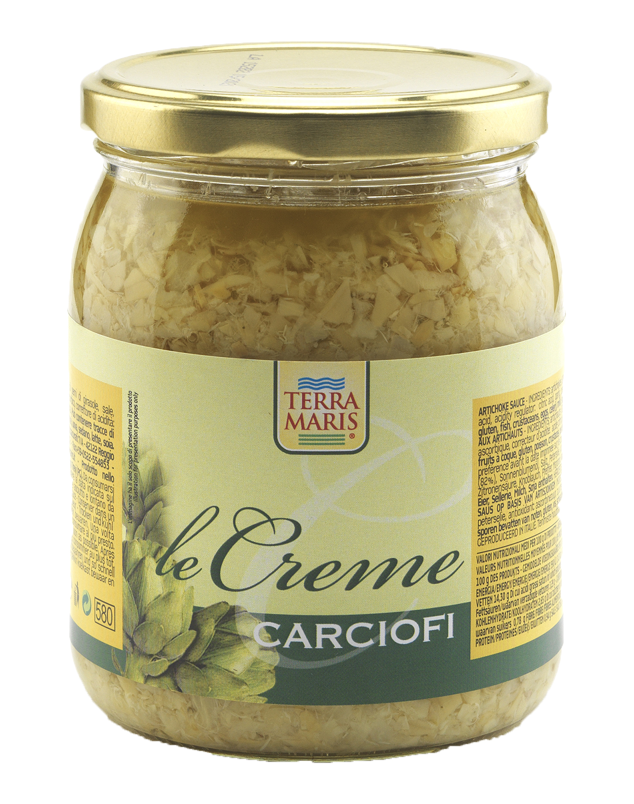 CREME D'ARTICHAUT 580 ML / 540G