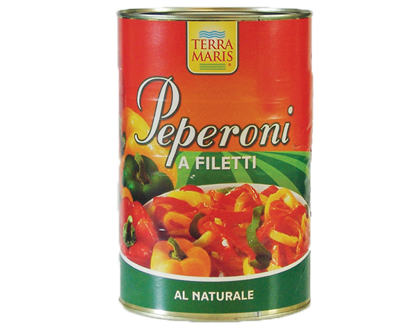 POIVRONS EN FILETS NATUREL 4.1KG