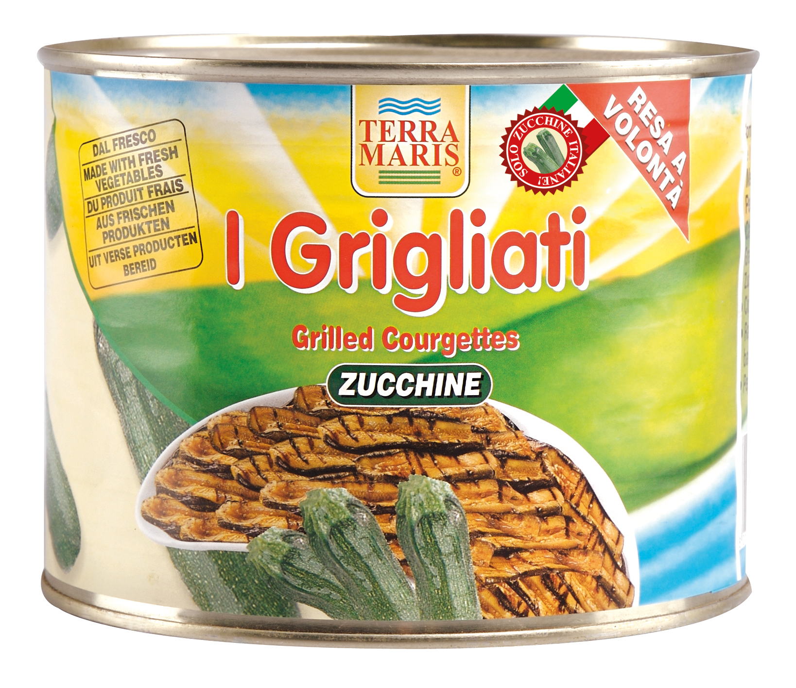 COURGETTES GRILLEES BOITE 2KG