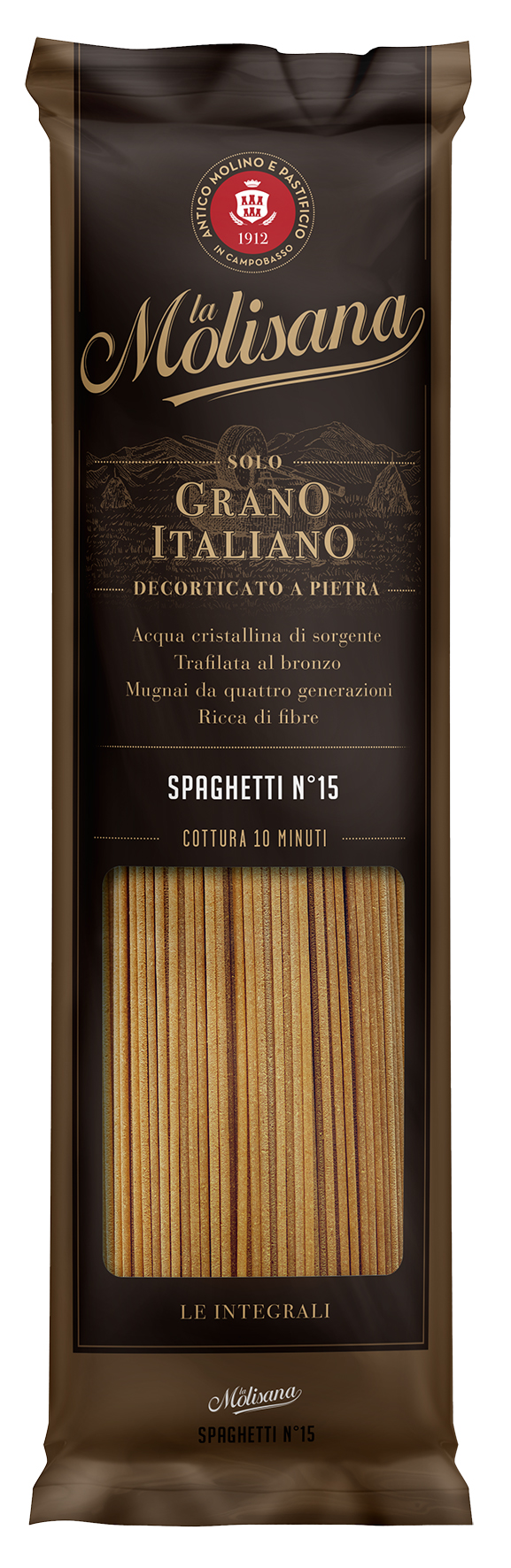 SPAGHETTI INTEGRALE N°15 500G