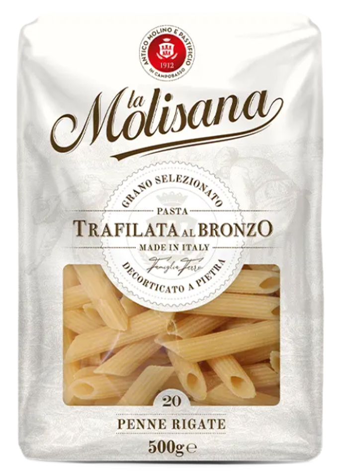 PENNE RIGATE 500G  N°20 BRONZE