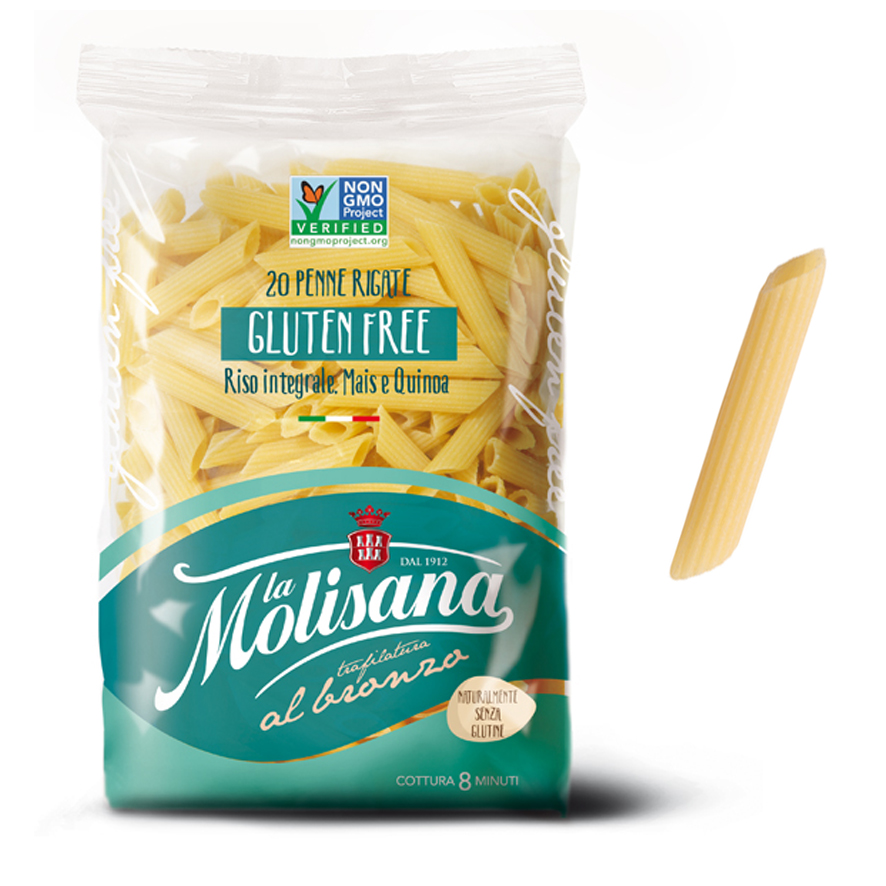 PENNE RIGATE SANS GLUTEN N°20 - 400G