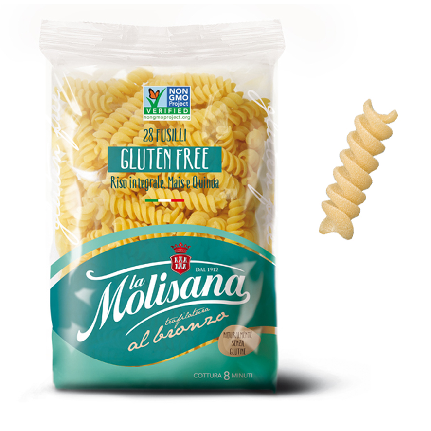 FUSILLI SANS GLUTEN N°28 - 400G