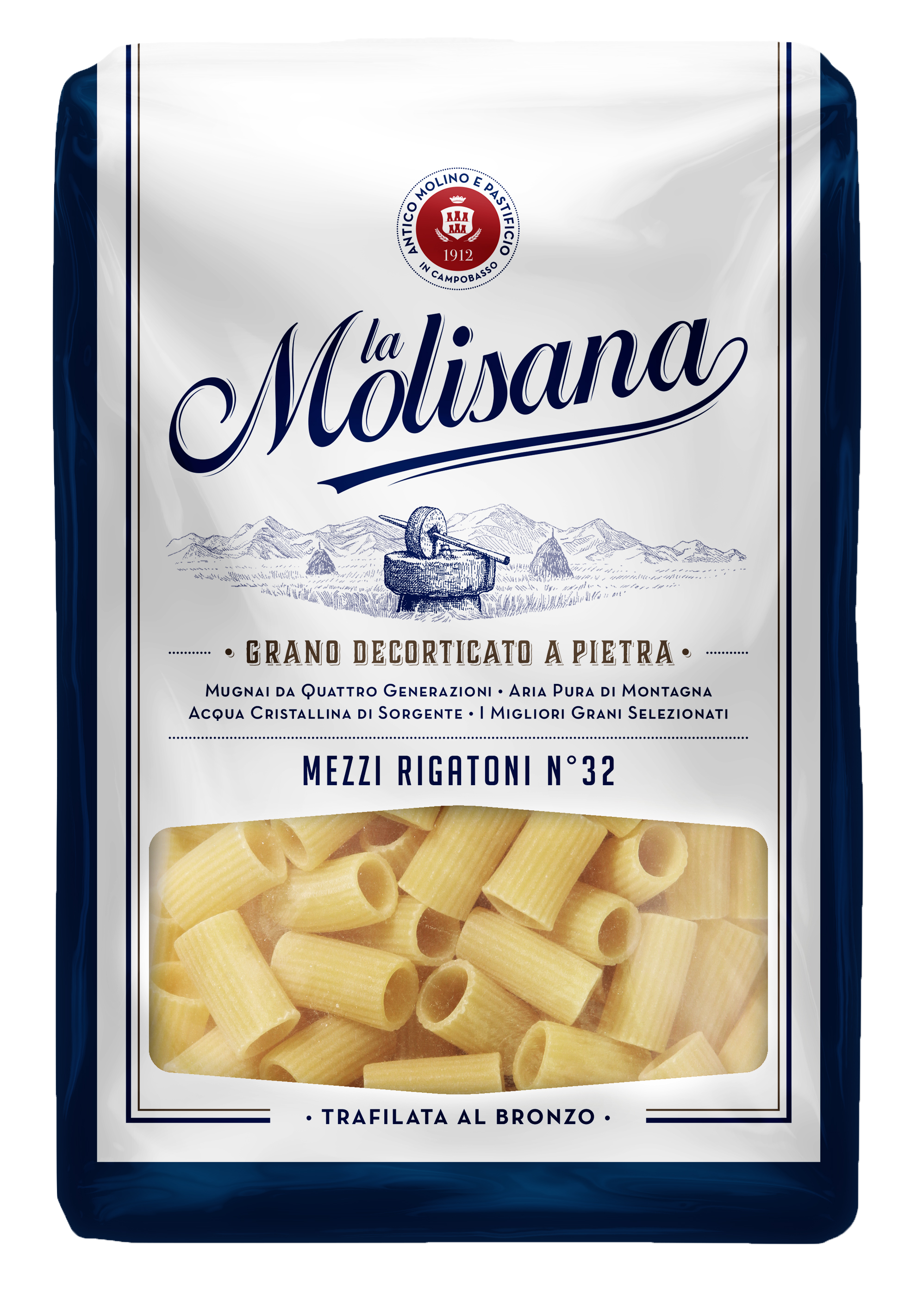 MEZZI RIGATONI 500G N°32 BRONZE