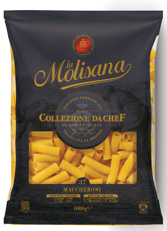 MACCHERONI N°37 1 KG BRONZE COLLEZIONE CHEF