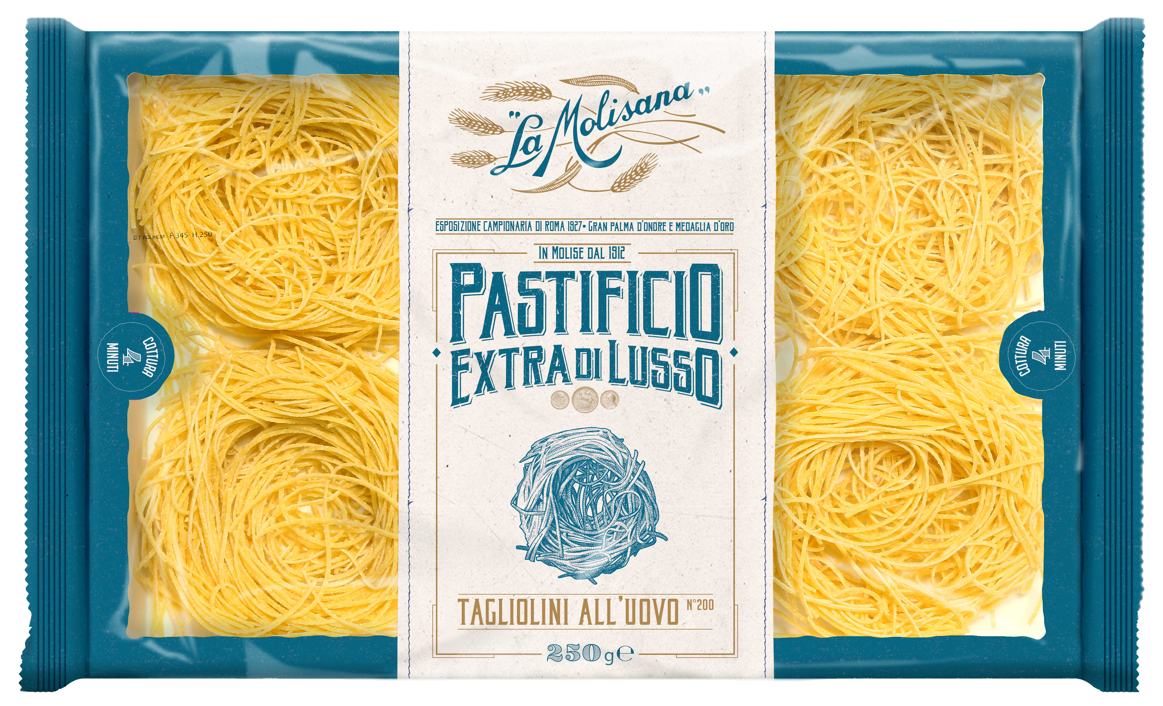 TAGLIOLINI AUX OEUFS 250GR N°200 EDL