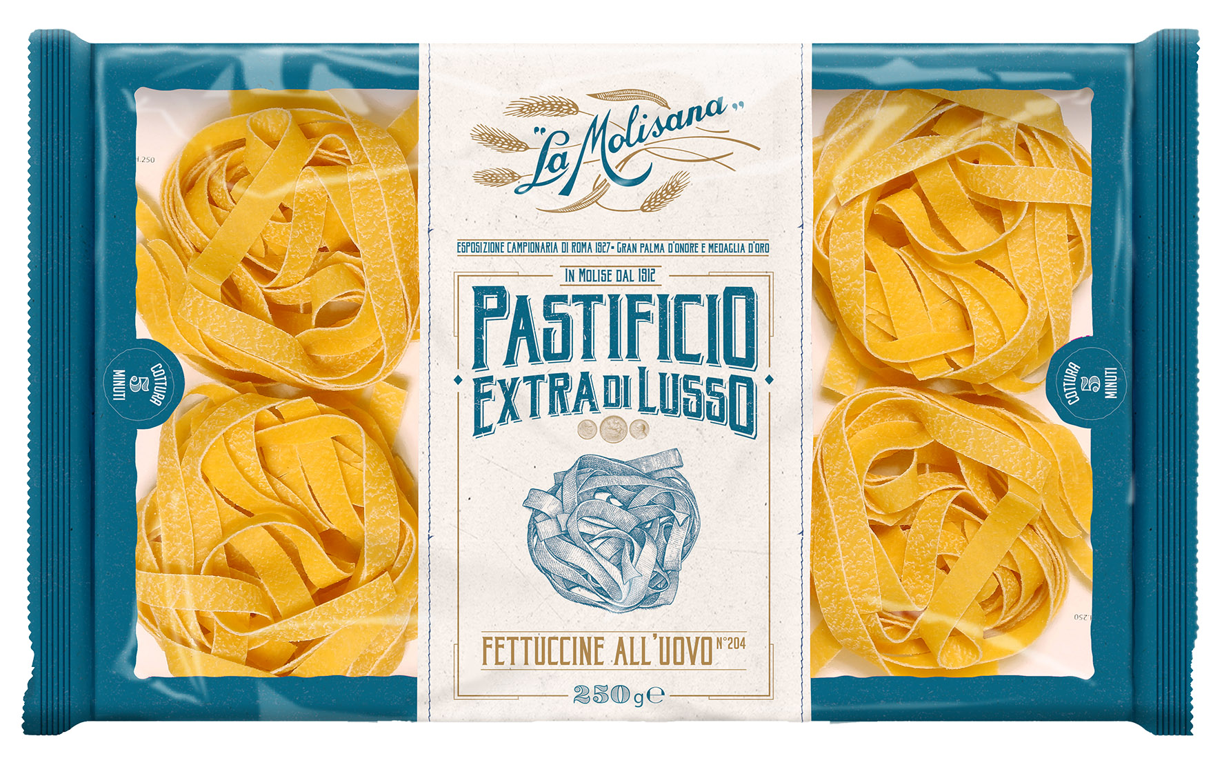 FETTUCCINE AUX OEUFS 250 GR N° 204 EDL