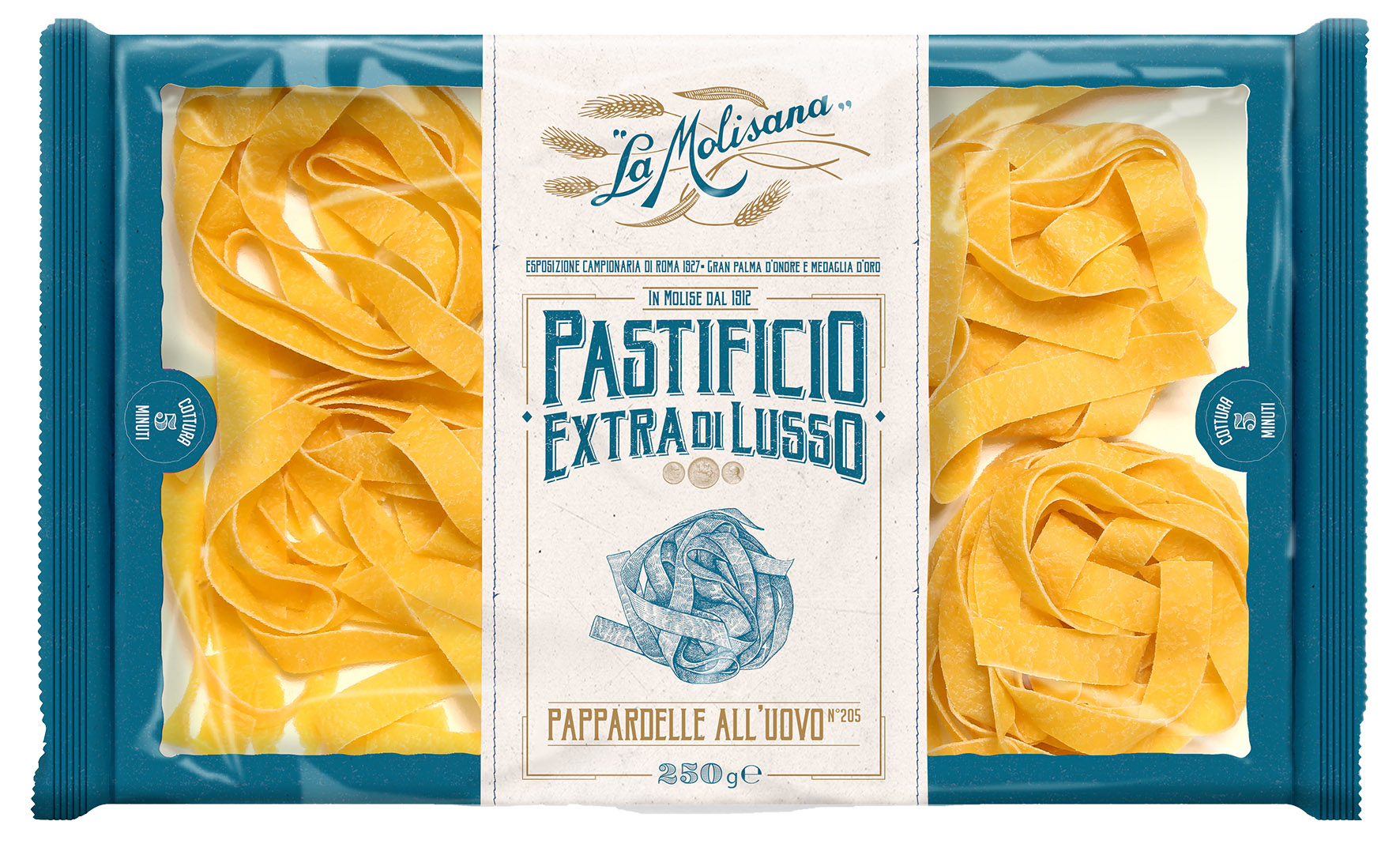 PAPPARDELLE AUX OEUFS 250G N°205 EDL