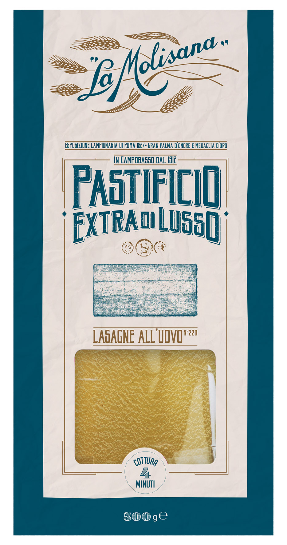 LASAGNE ALL'UOVO 500G N° 220 EDL