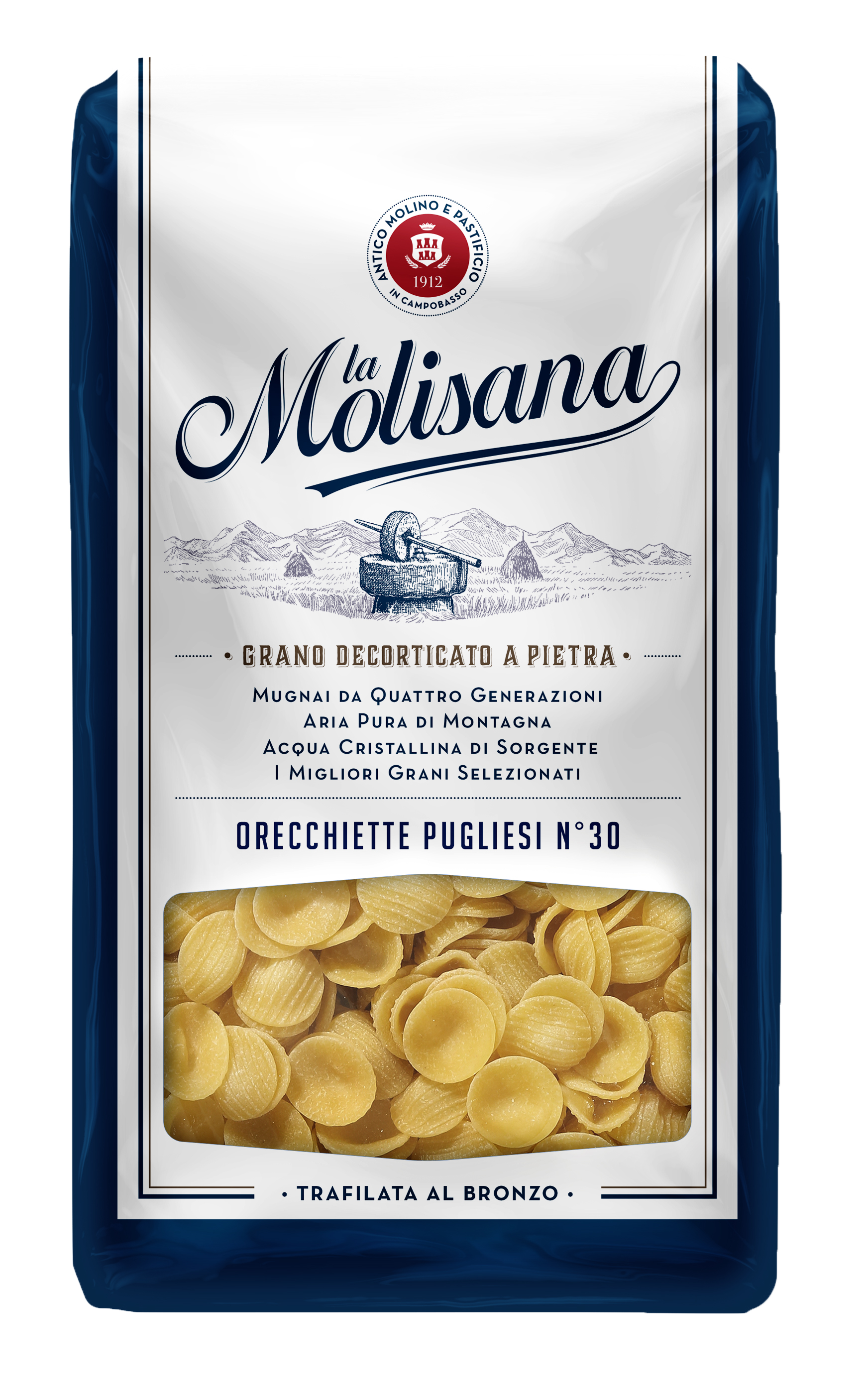 ORECCHIETTE PUGLIESE 500G N°30 BRONZO
