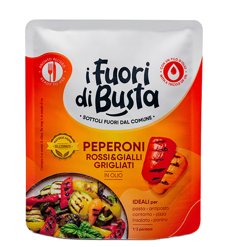 POIVRONS ROU/JAU GRILLES 100G