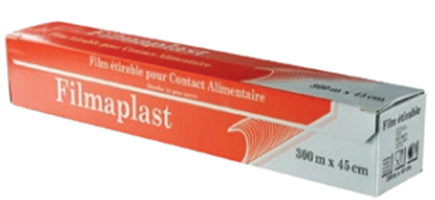 FILM PLASTIQUE 45CM  1X300M