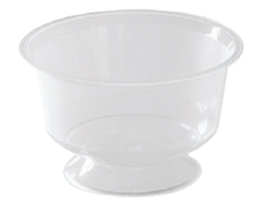 COUPE DESSERT SUR PIED 21CL (SANS COUVERCLE) 25PC