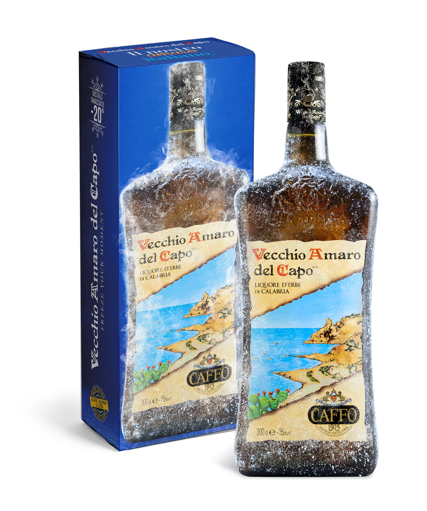AMARO DEL CAPO 35% 3L BOITE BOIS