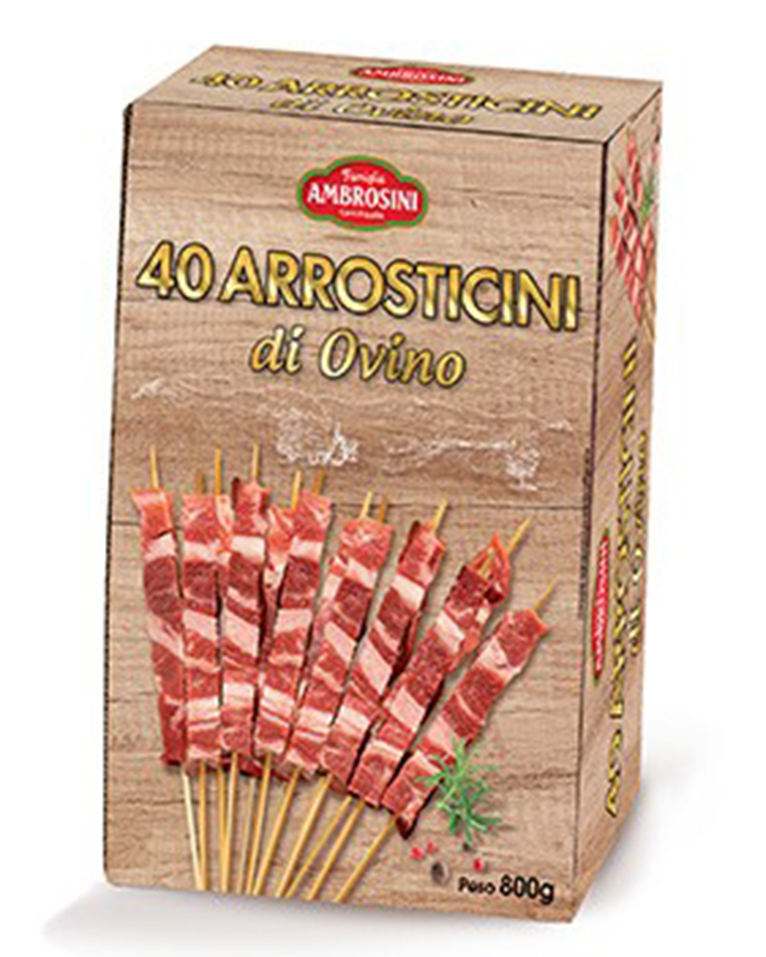 BROCHETTES OVIN 800G (40P X 20G)