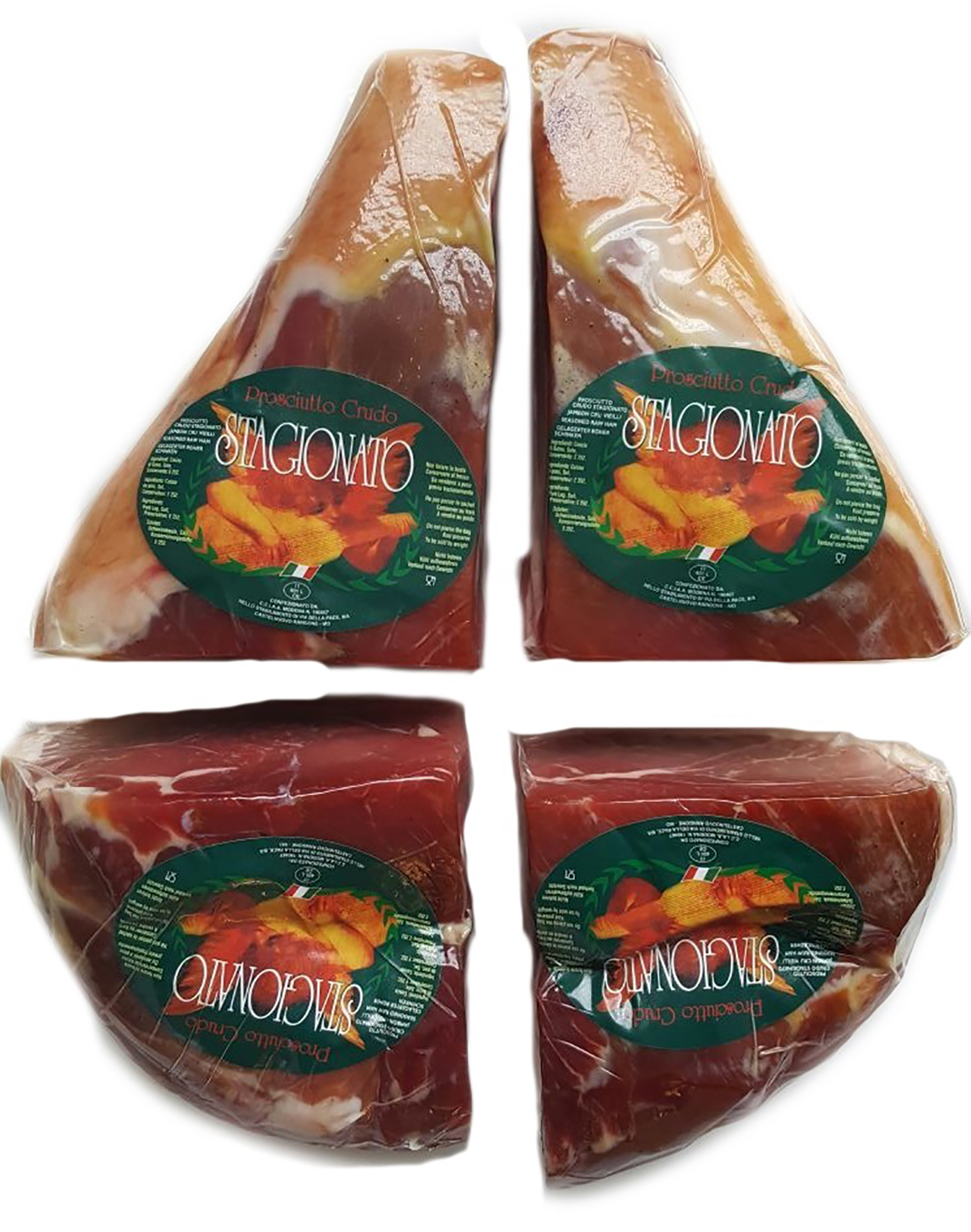 JAMBON 1/4 MEC DESOSS PRESSE LAVE 10MOIS 1.2KG