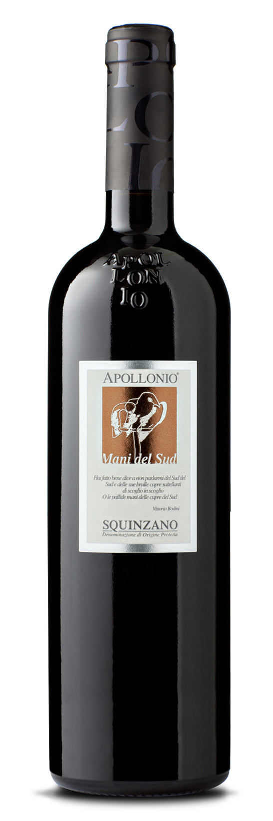 SQUINZANO ROSSO DOP 75CL MANI DEL SUD
