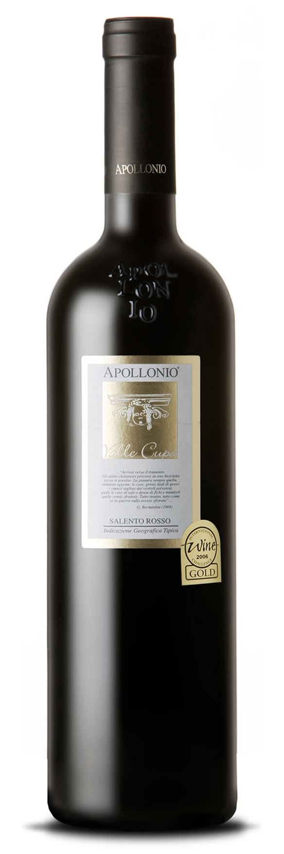 VALLE CUPA SALENTO ROSSO IGP 14.5% - 75CL