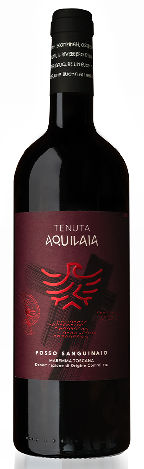 FOSSO SANGUINAIO MAREMMA TOSCANA DOC 75CL 14°***