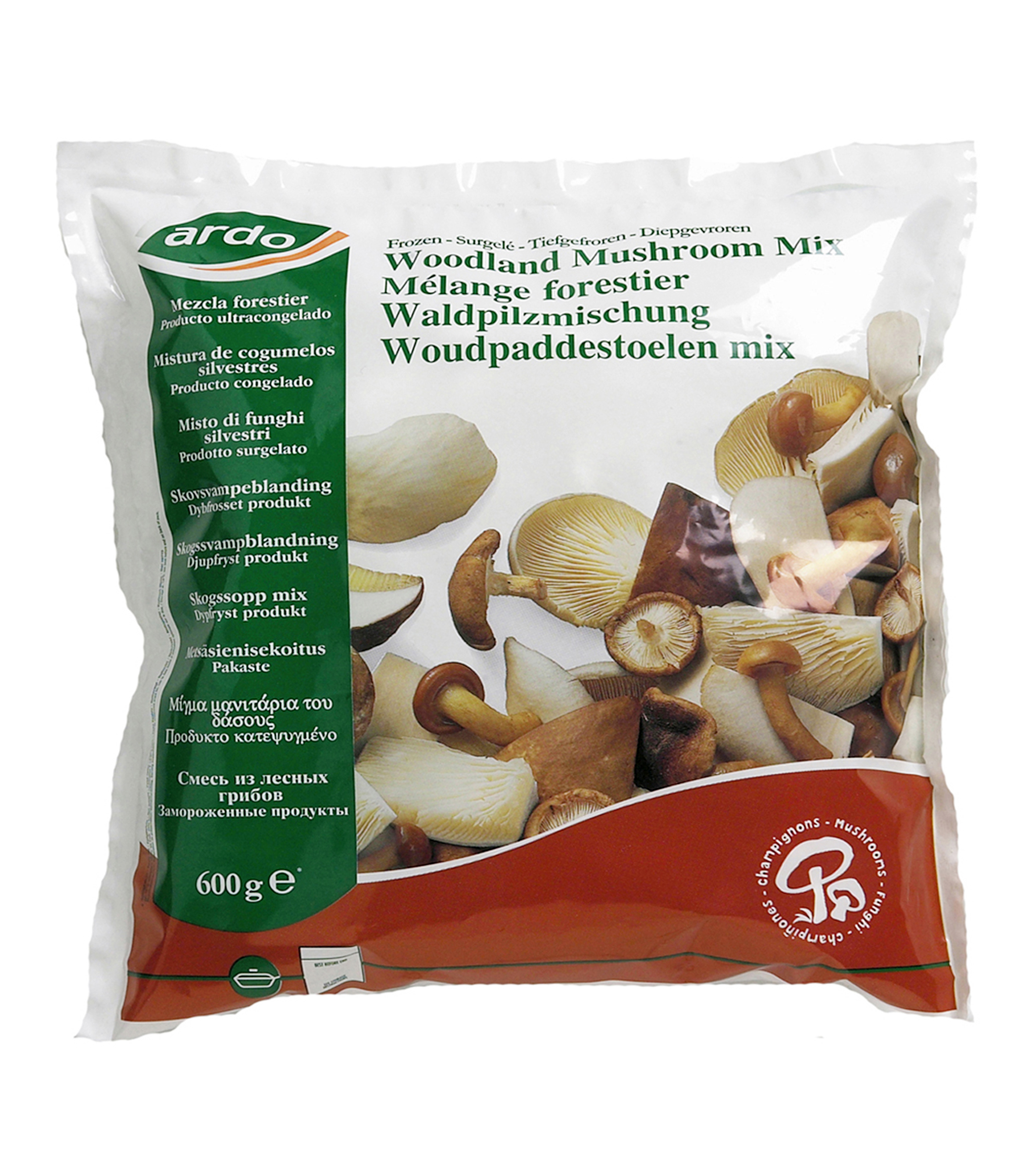 CHAMPIGNONS MELANGE FORESTIER 600G AVEC CEPES***