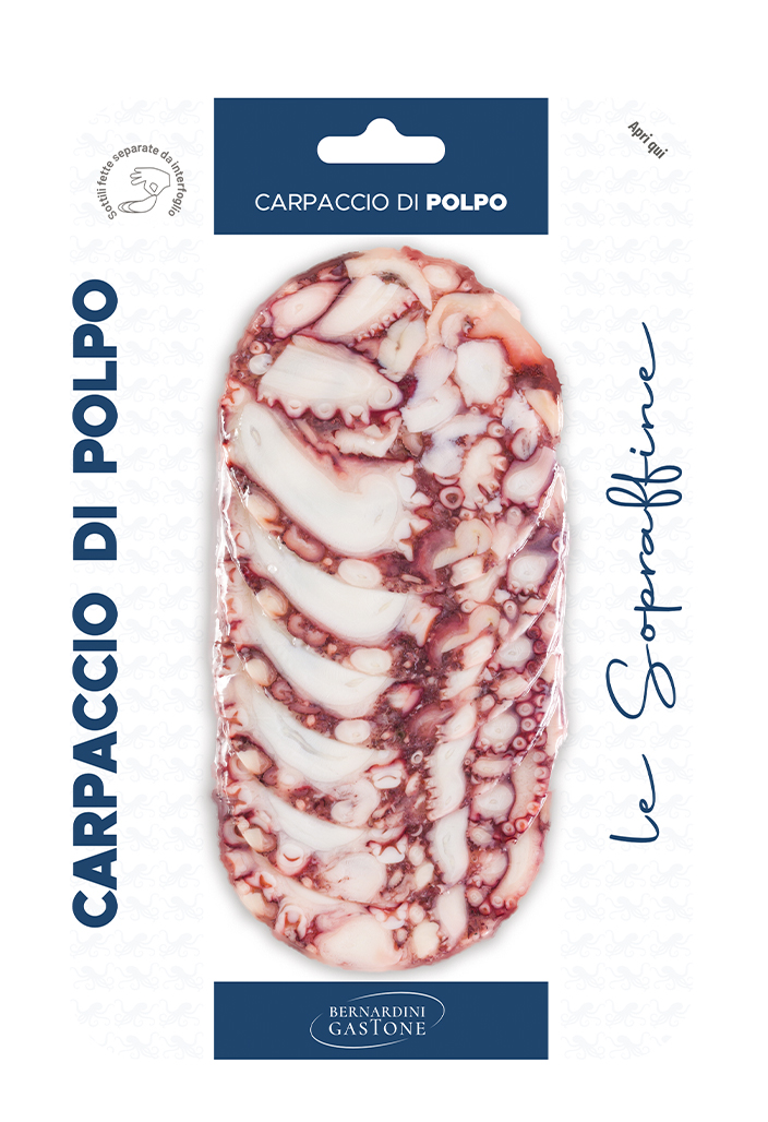 CARPACCIO DI POLPO PREAFFETTATO 70G