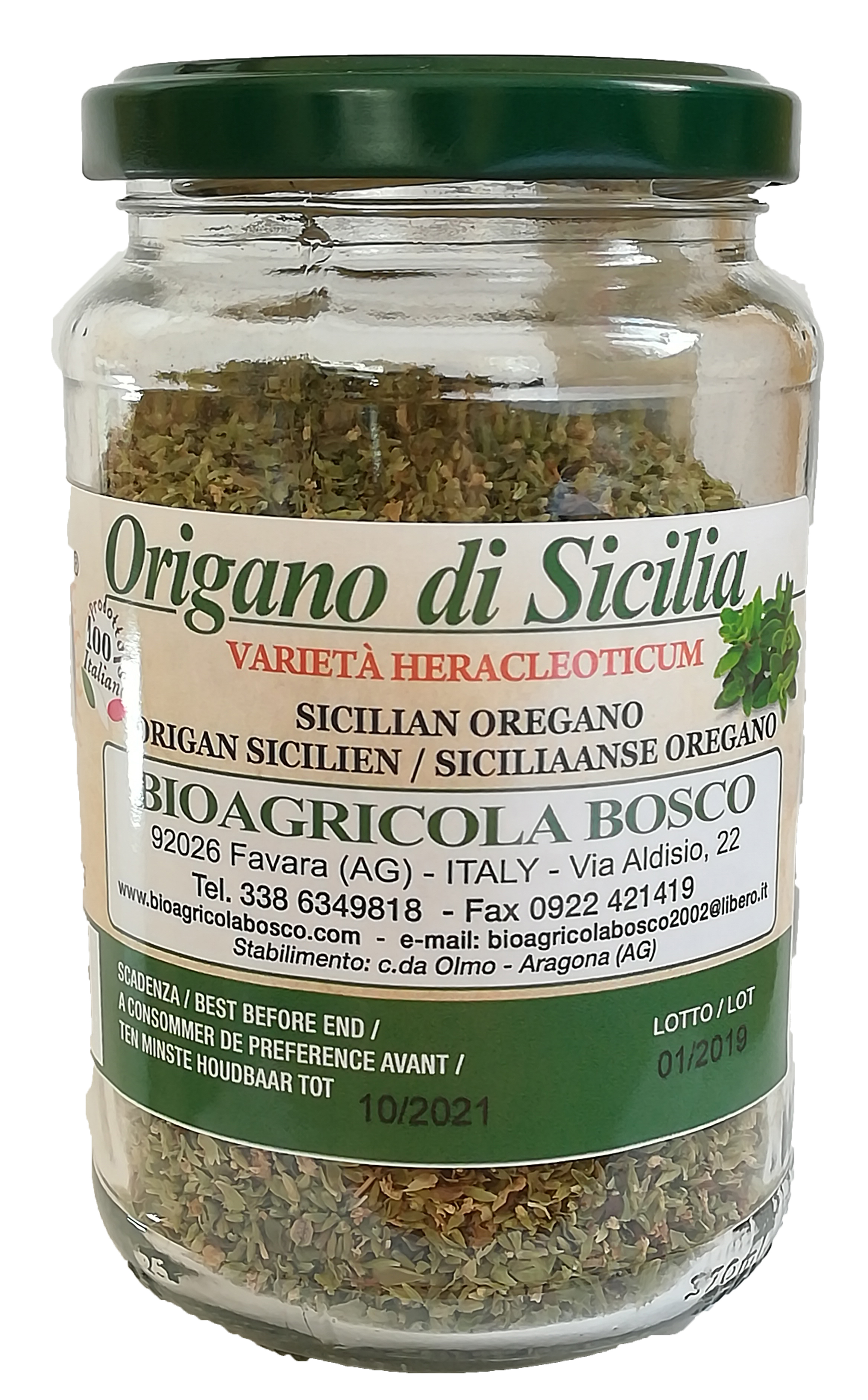 ORIGAN SICILE 30G BOCAL