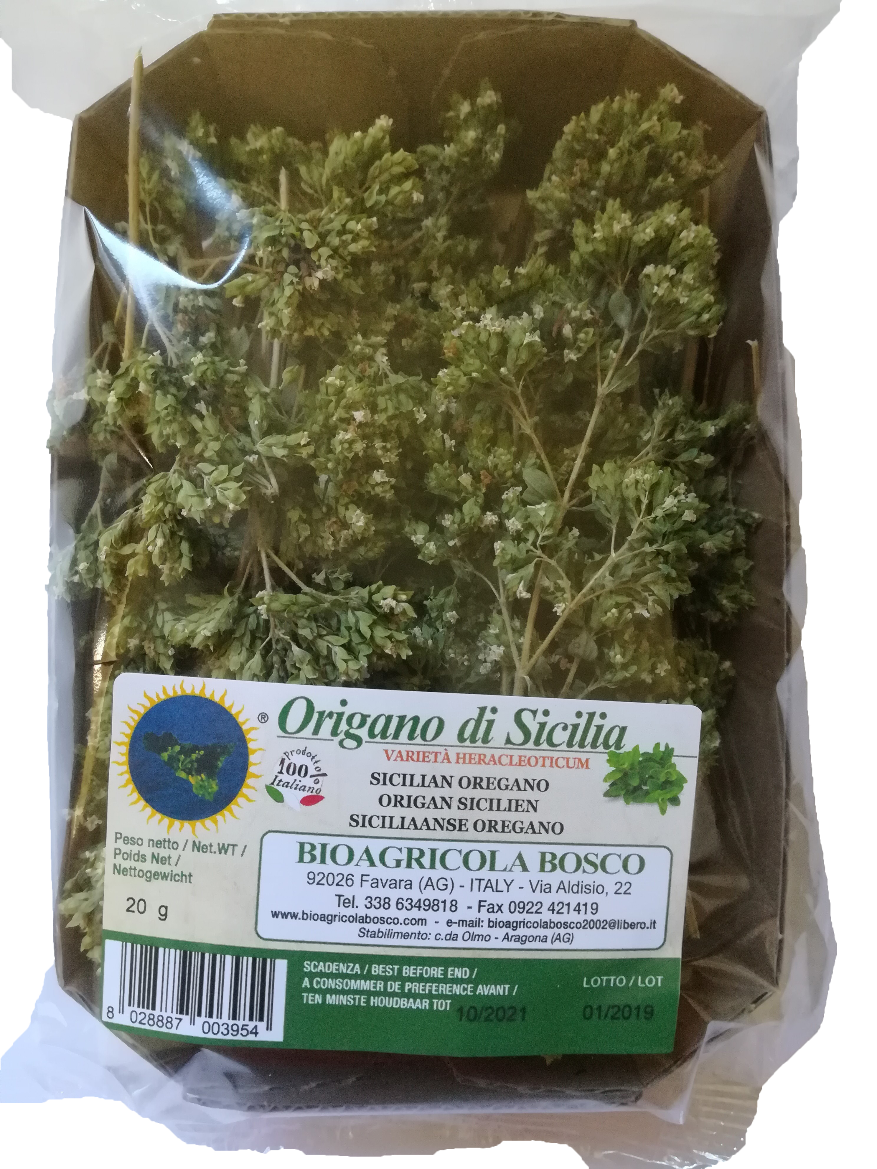 ORIGAN 20G BRANCHES DE SICILE RAVIER