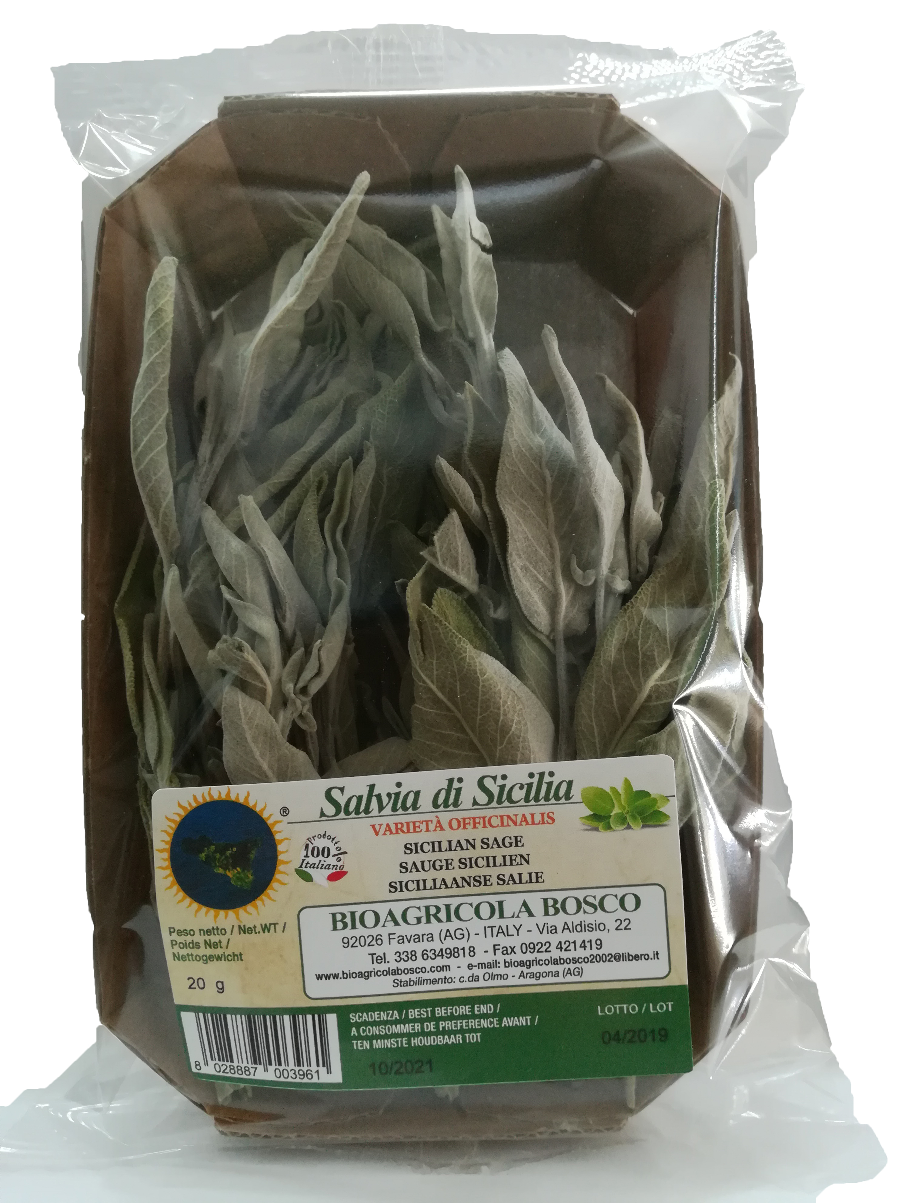SAUGE DE SICILE 20G RAVIER (SALVIA)