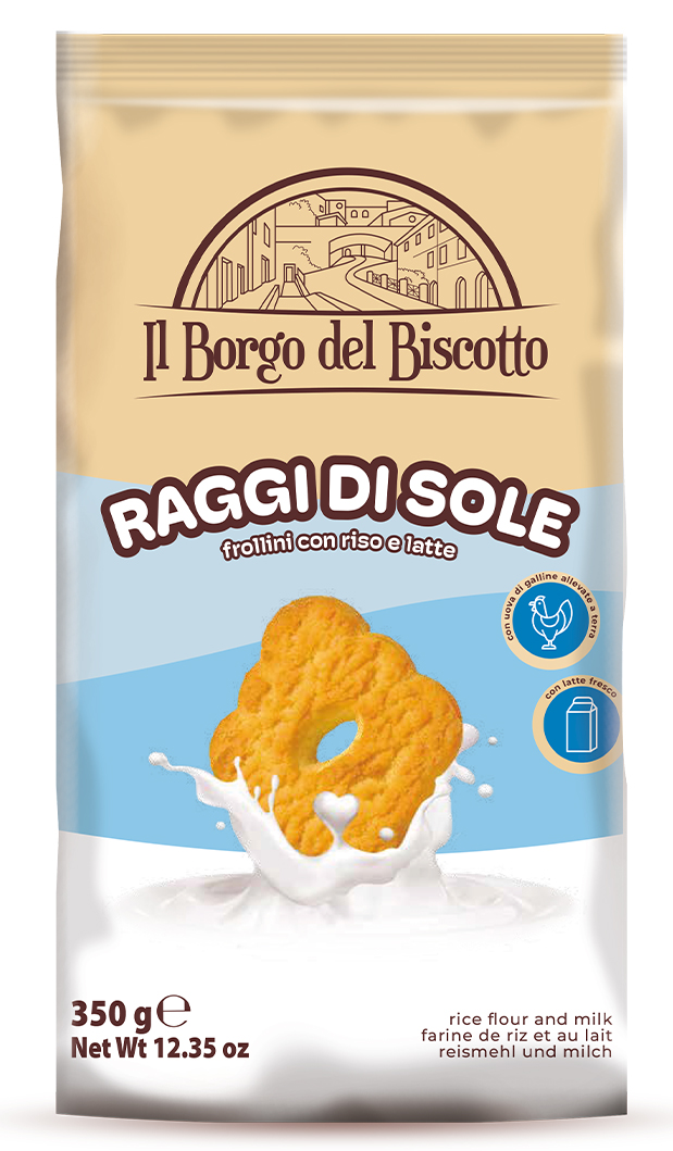 RAGGI DI SOLE AU RIZ ET AU LAIT 350G