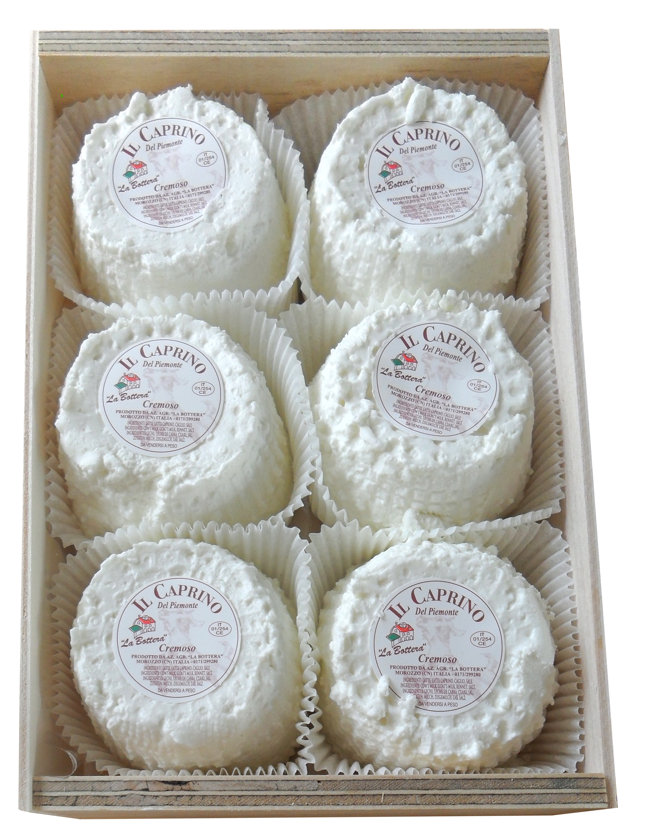 CAPRINO CREMEUX NATUREL 6X100G PV