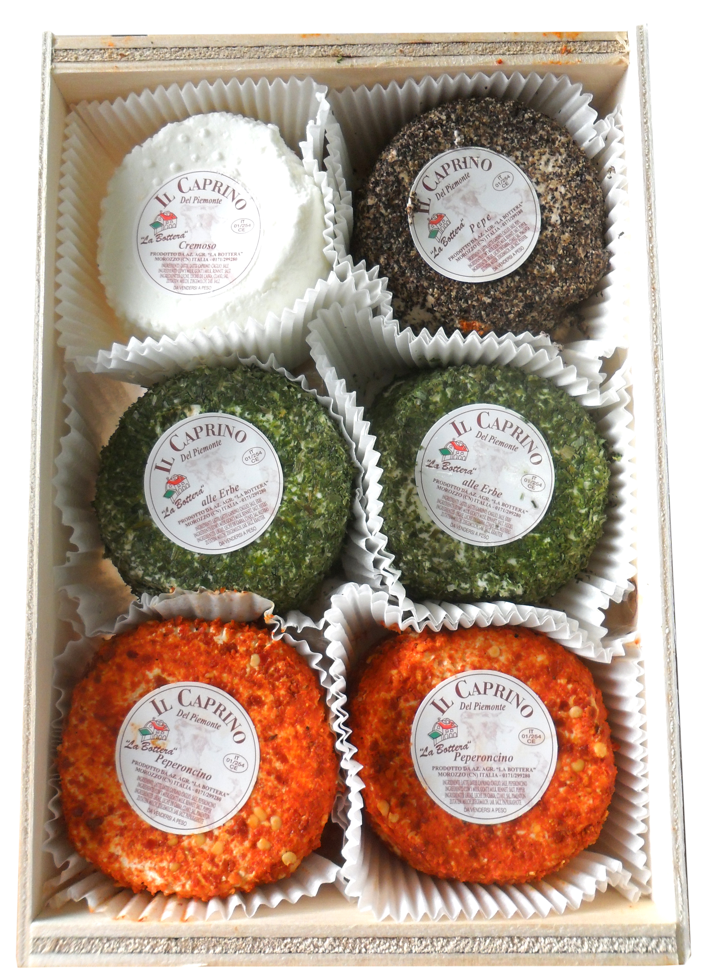 CAPRINO CREMEUX MIX 6X100G PV