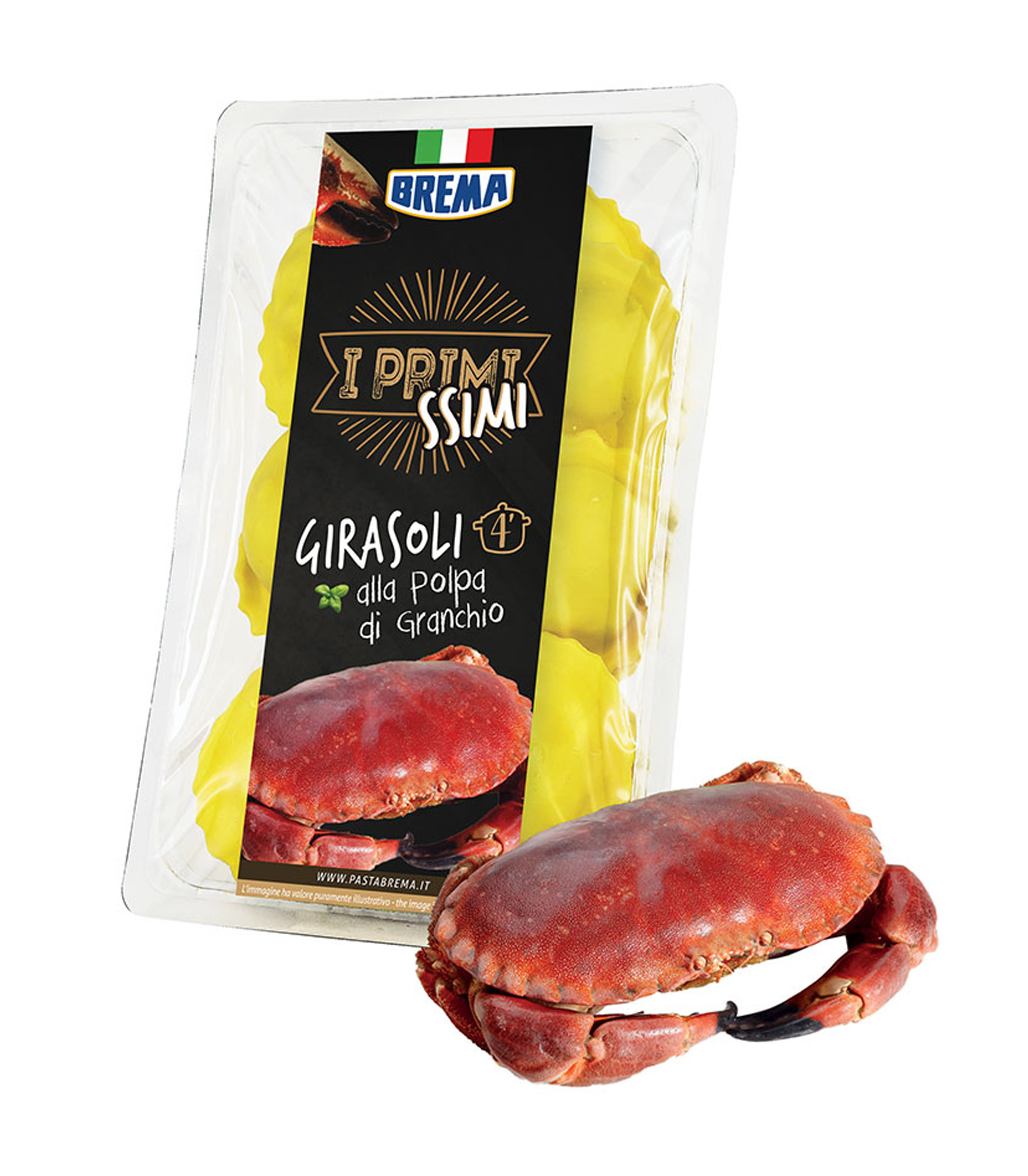 GIRASOLI CRABE 250G (21G/PC) (GRANCHIO)