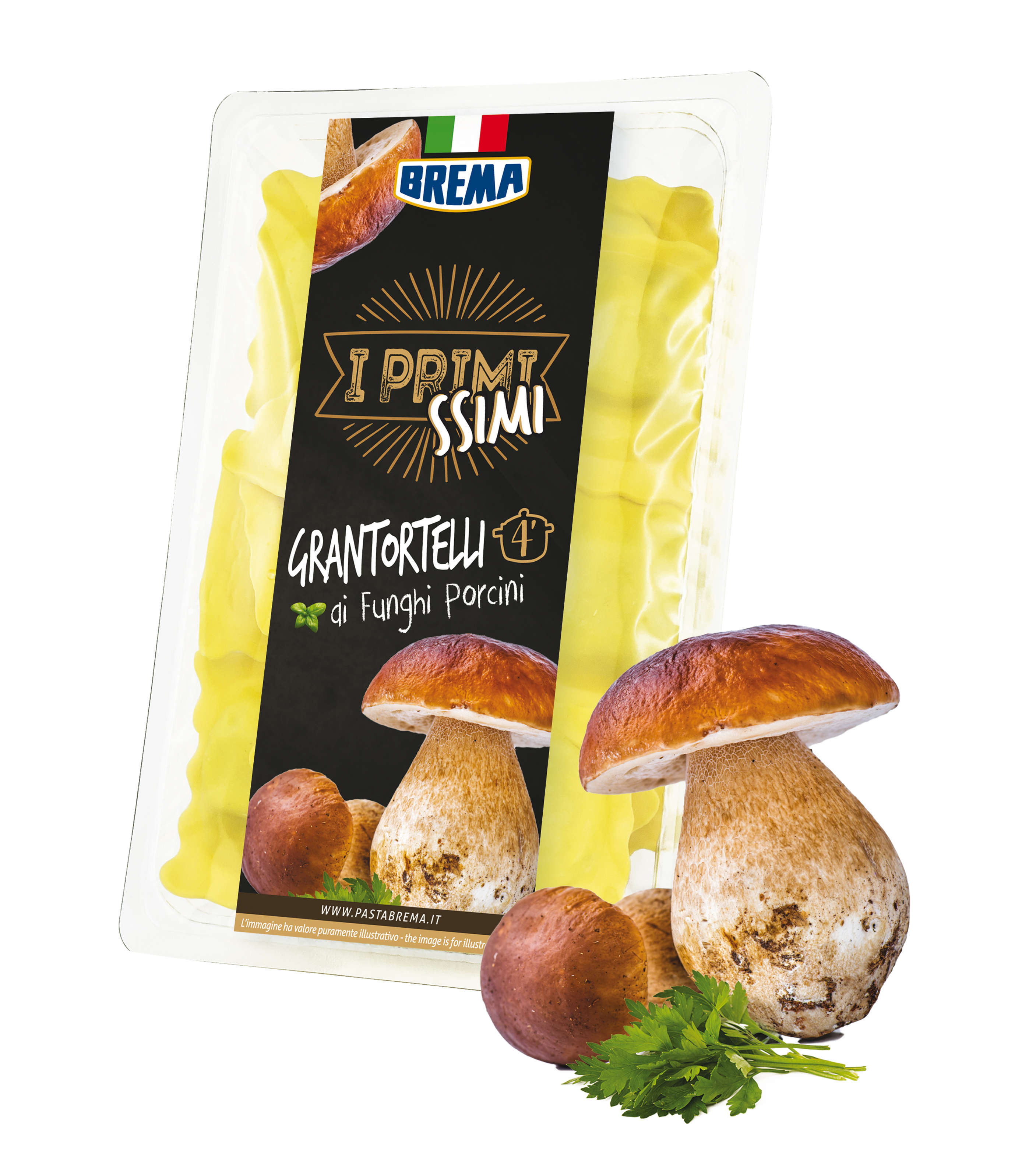 GRANTORTELLI CEPES 500G (FUNGHI PORCINI) 22G/PC