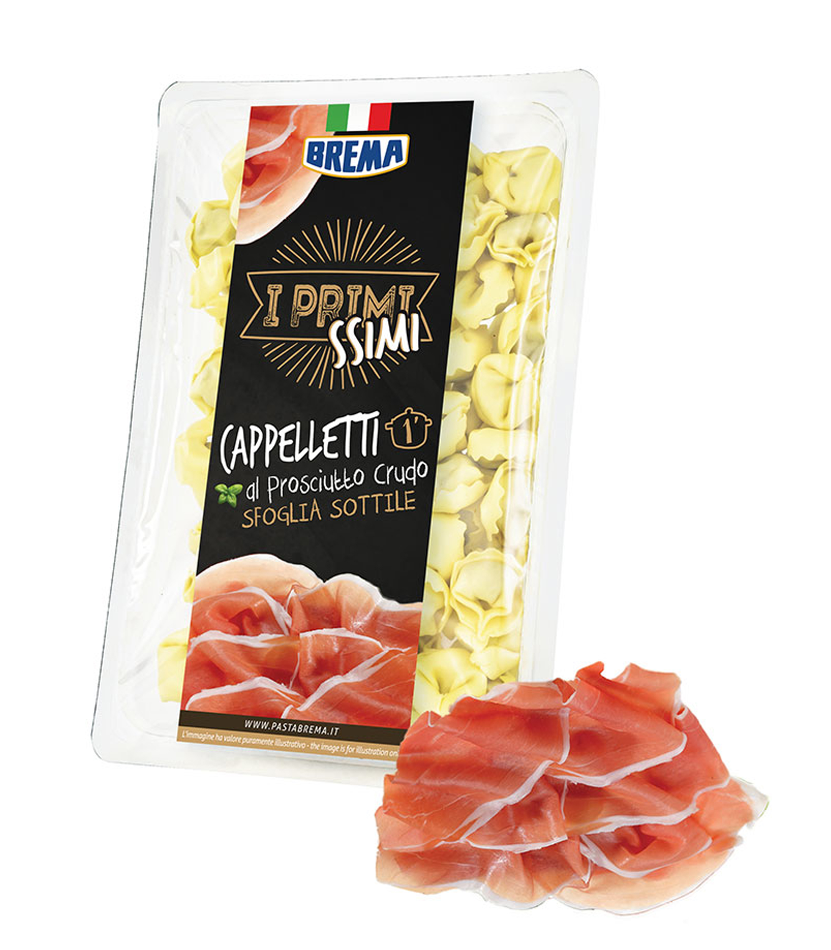 CAPPELLETTI JAMBON CRU 250G