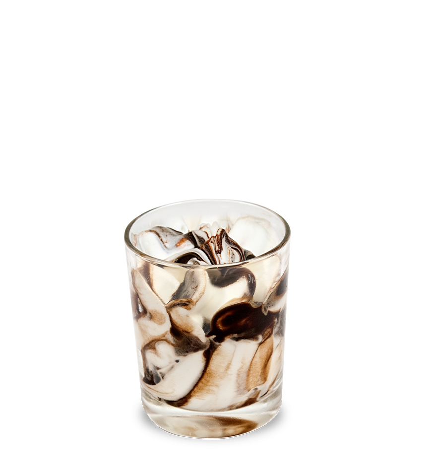 COUPE VERRE CHOCO FIORDILATTE VARIEGATO 85G/135ML
