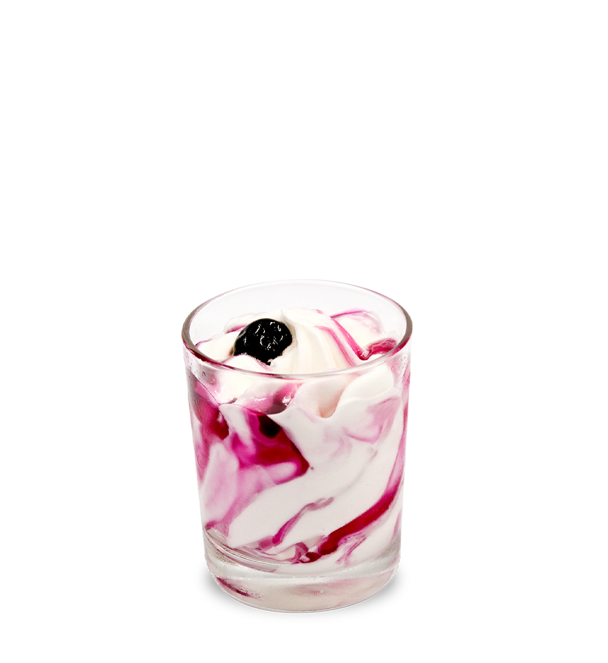 COUPE VERRE AMARENA FIORDILATTE VARIEGATO85G/135ML