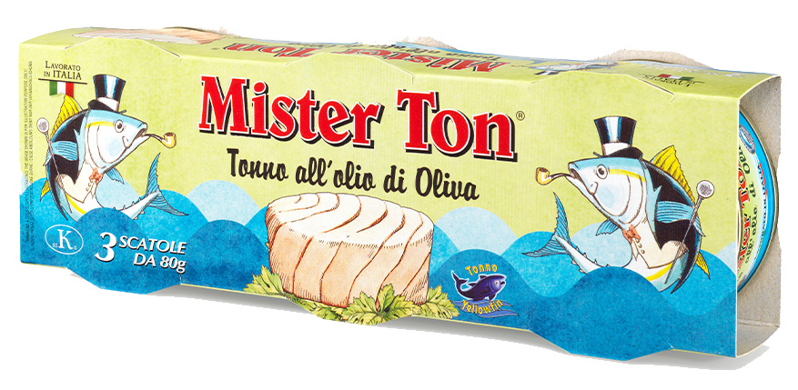 MISTER THON HUILE OLIVE 3X70G