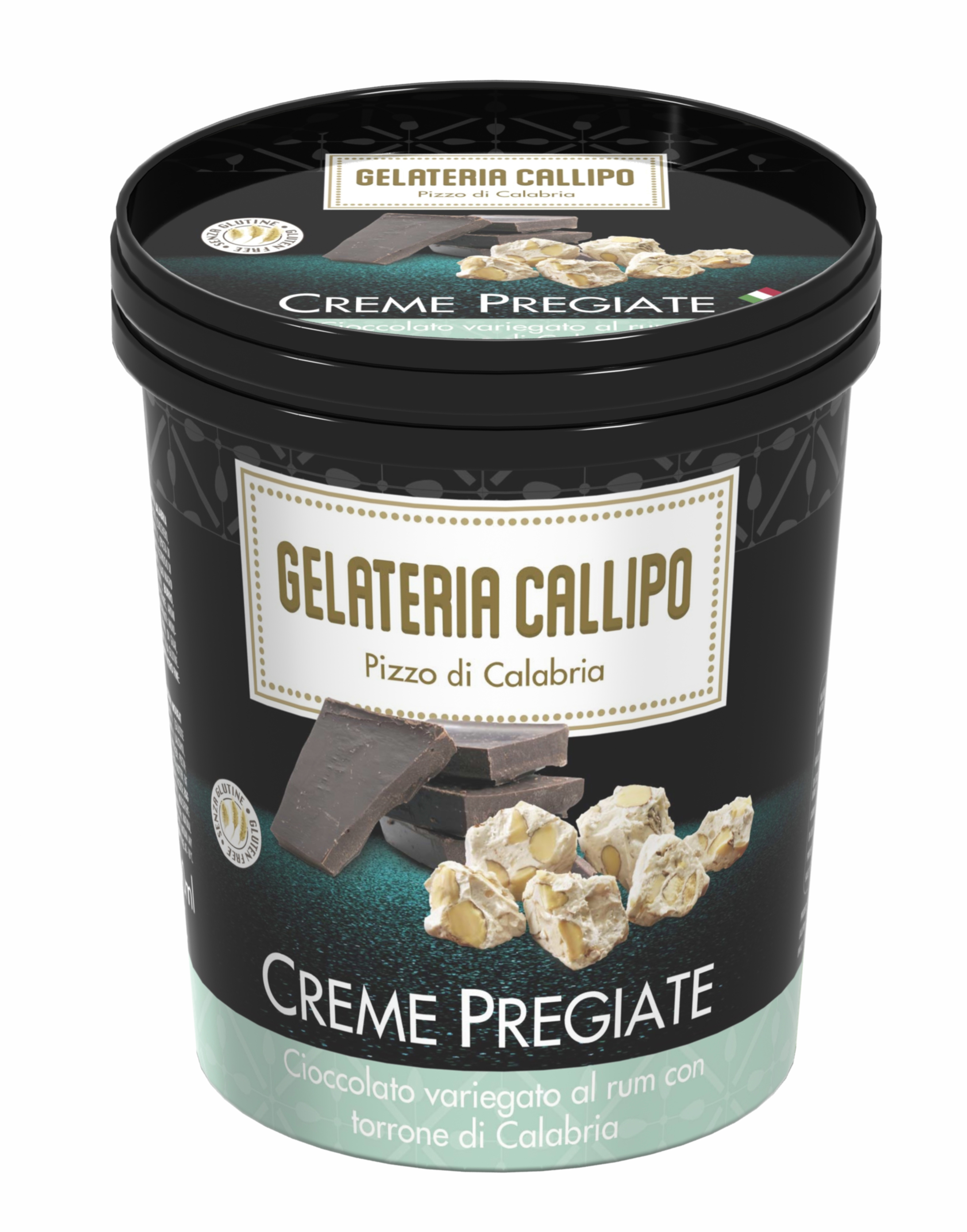 GLACE PREGIATE CHOC RHUM NOUGAT 310G (500ML)