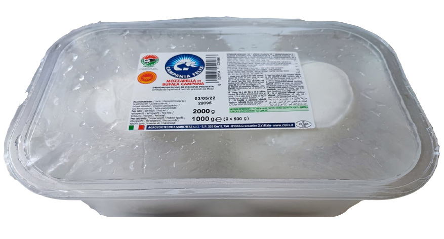 MOZZARELLA 2X500G BUFALA CAMPANA DOP