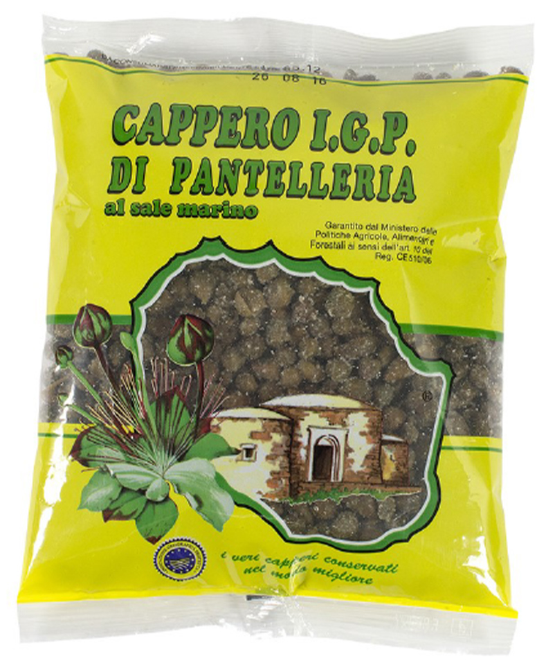 CAPPERO DI PANTELLERIA IGP AL SALE MARINO 500G