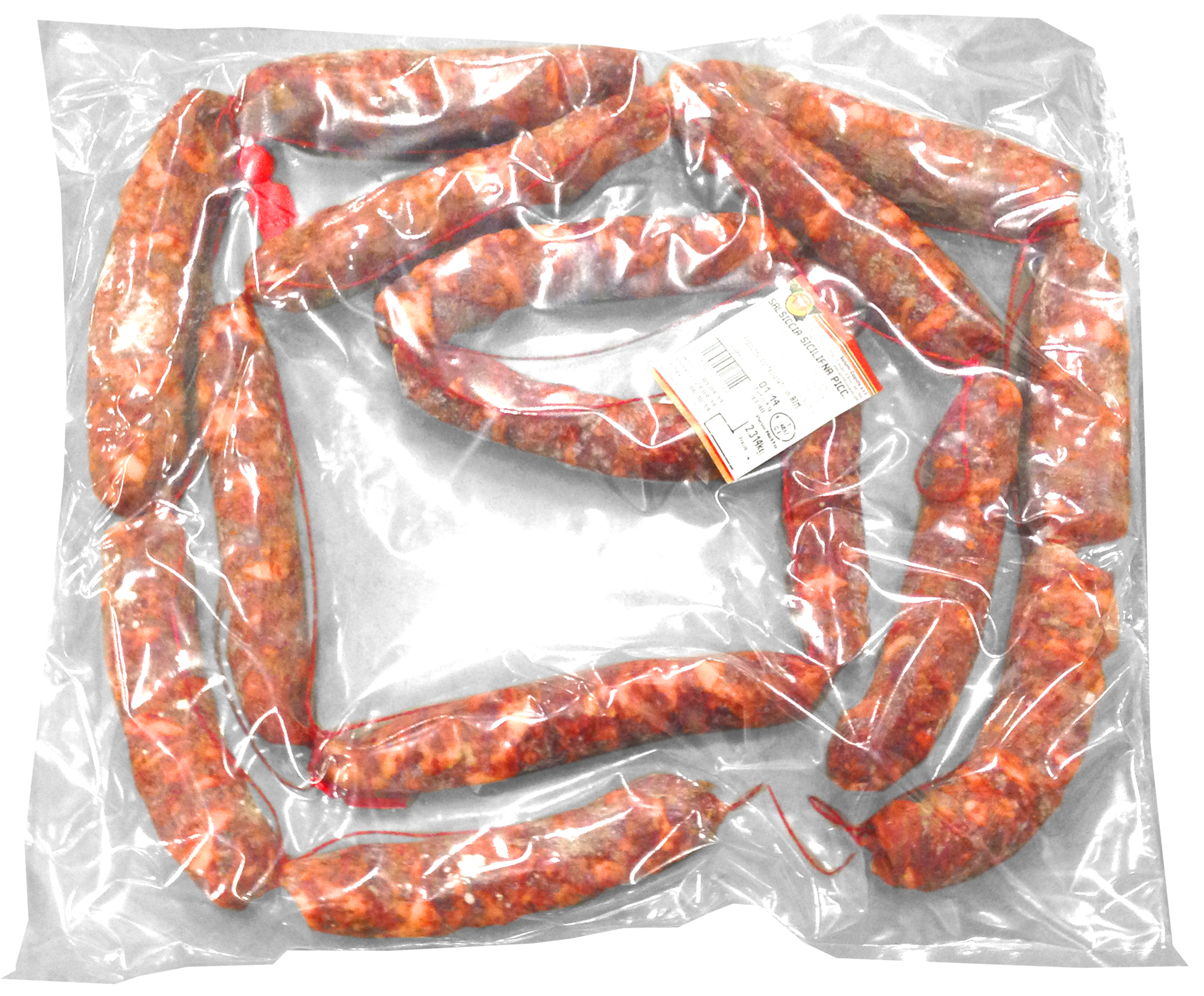 SAUCISSE SICILIENNE PIQUANTE 1,2KG (8X150G)