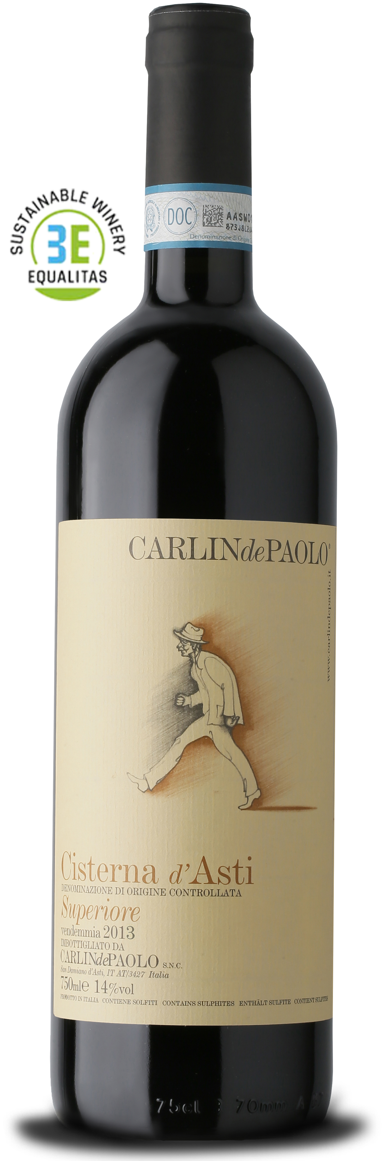 CISTERNA ASTI SUP DOC 14% - 75CL