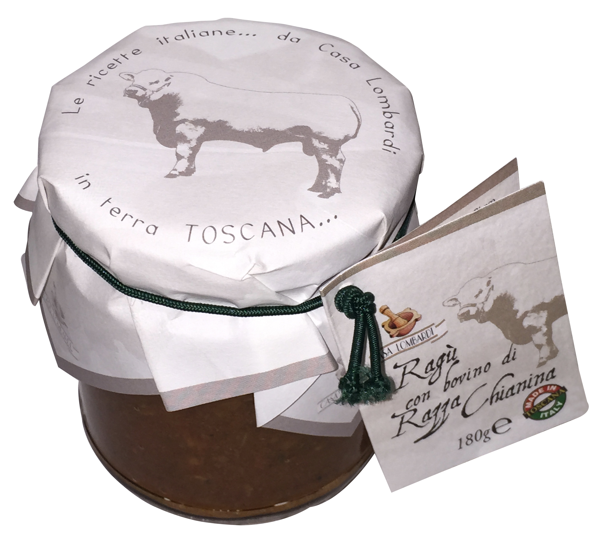 RAGU DE BOEUF CHIANINA 180G