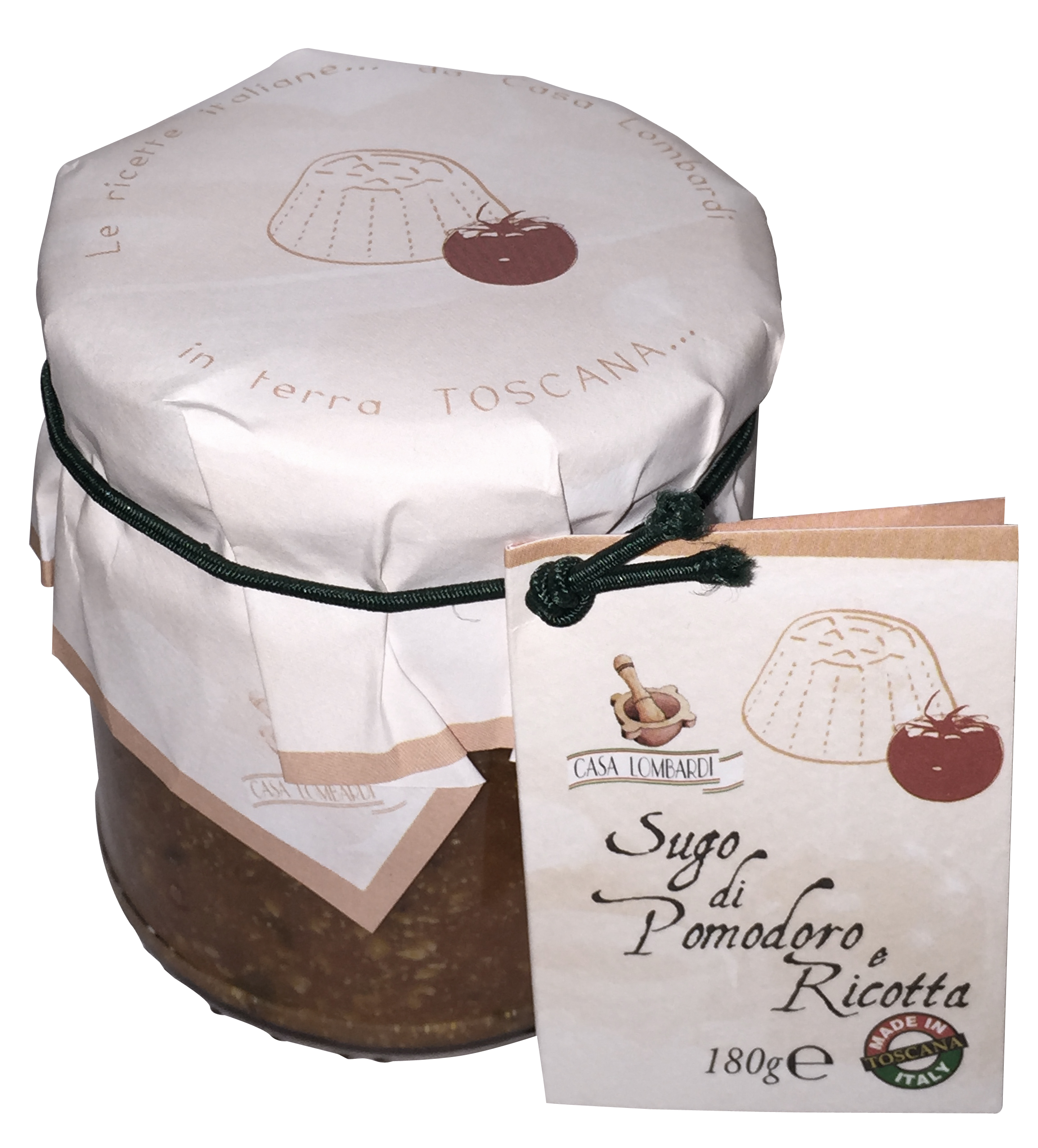 SAUCE TOMATE ET RICOTTA 180G