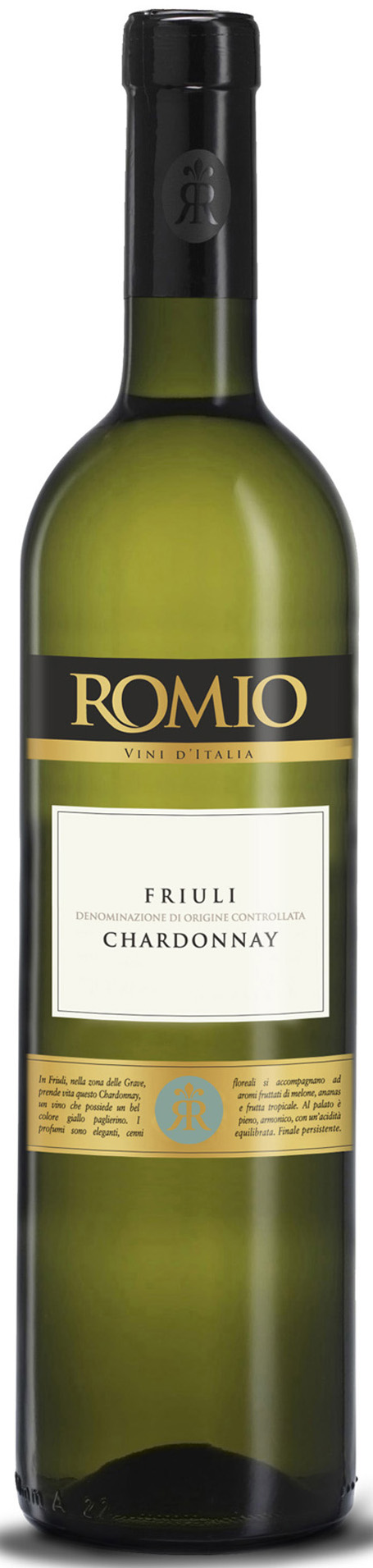 CHARDONNAY FRIULI DOC 75CL - 12%***